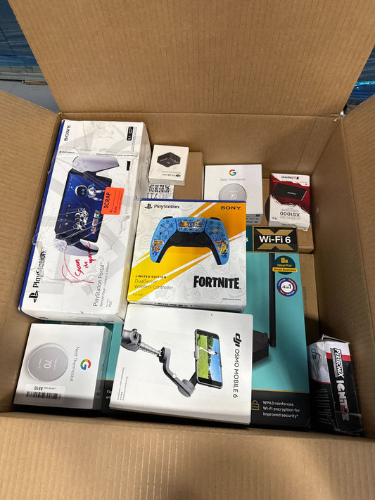 AMZ Electronics - 20 Items - $3,074.92 MSRP - BOX - RETURNS