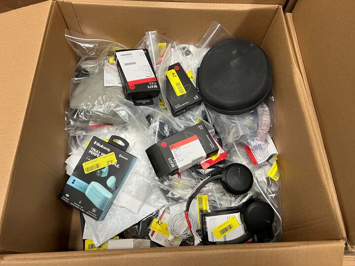 BOX OF RETURNS (Electronics) - ITEMS 53 - MSRP $5,923.48