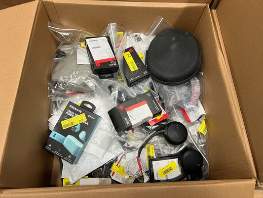 BOX OF RETURNS (Electronics) - ITEMS 53 - MSRP $5,923.48
