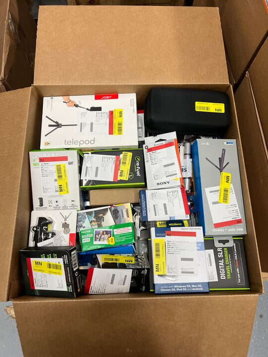 BOX OF RETURNS (Electronics) - ITEMS 47 - MSRP $2,241.02
