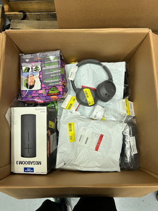 BOX OF RETURNS (Electronics) - ITEMS 37 - MSRP $3,781.63