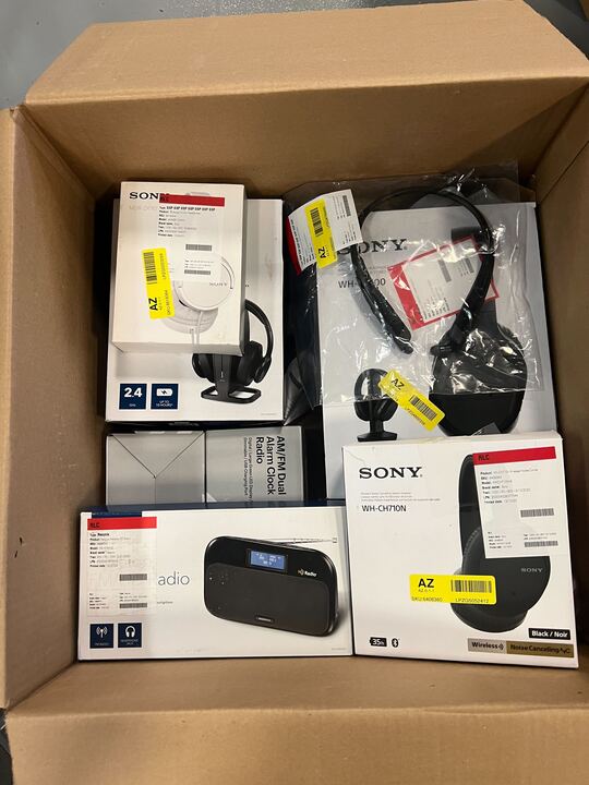 BOX OF RETURNS (Electronics) - ITEMS 17 - MSRP $1,589.84