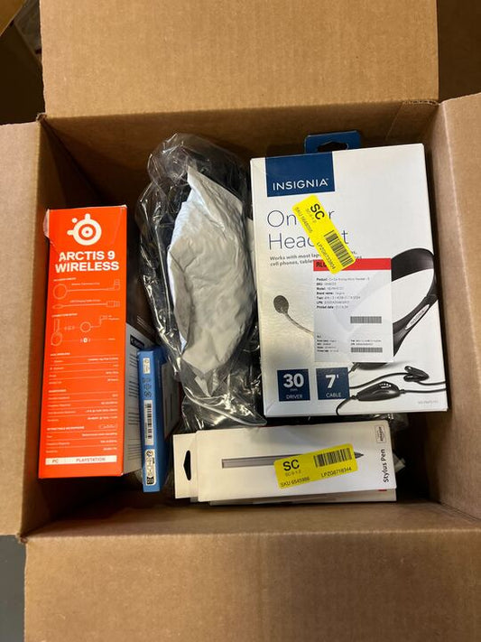 BOX OF RETURNS (Electronics) - ITEMS 17 - MSRP $1,624.85